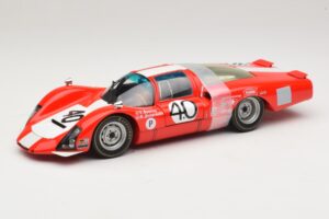 Porsche 906 LH Squadra Tartaruga #40 D. Spoerry / R. Steinemann 12 Hours of Sebring 1967 Minichamps 1:18 100676140 Kovina