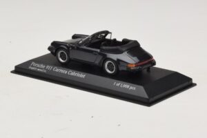 Porsche 911 930 Carrera Cabriolet Siva Metalik Minichamps 1:43 430062037 Kovina – slika 3 od 4