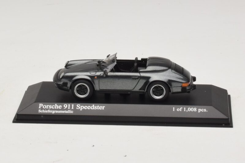 Porsche 911 930 Speedster Siva Metalik Minichamps 1:43 430066135 Kovina