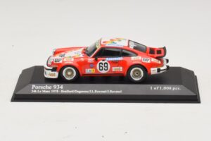 Porsche 911 934 #69 Braillard / Dagoreau 24 Hours of Le Mans 1978 Minichamps 1:43 400786469 Kovina