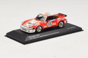 Porsche 911 934 #69 Braillard / Dagoreau 24 Hours of Le Mans 1978 Minichamps 1:43 400786469 Kovina – slika 2 od 4