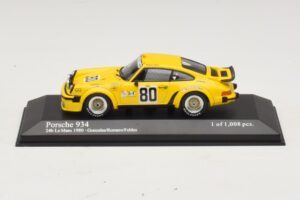 Porsche 911 934 #80 Gonzalez / Romero 24 Hours of Le Mans 1980 Minichamps 1:43 400806480 Kovina