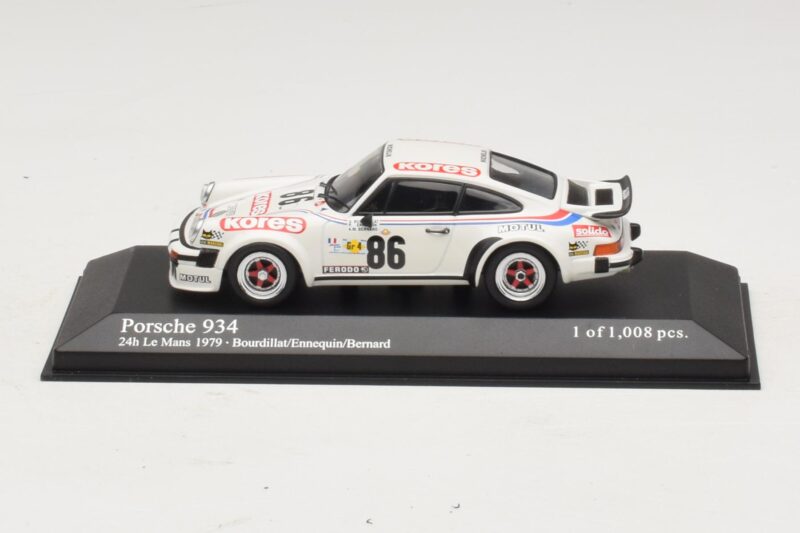 Porsche 911 934 #86 Bourdillat / Ennequin 24 Hours of Le Mans 1979 Minichamps 1:43 400796486 Kovina
