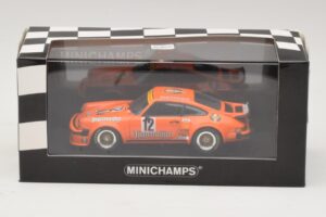Porsche 911 934 Jagermeister #12 H. Kelleners DRM Nurburgring 1976 Minichamps 1:43 400766412 Kovina – slika 4 od 4