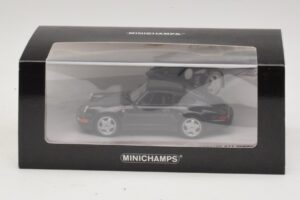 Porsche 911 964 Turbo S 3.6 30. Obletnica Črn Minichamps 1:43 436069171 Kovina – slika 5 od 5