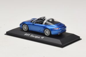Porsche 911 991 Targa Modra Metalik Minichamps 1:43 WAP0200350E Kovina – slika 3 od 4