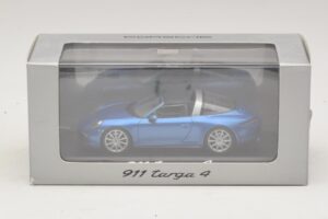Porsche 911 991 Targa Modra Metalik Minichamps 1:43 WAP0200350E Kovina – slika 4 od 4