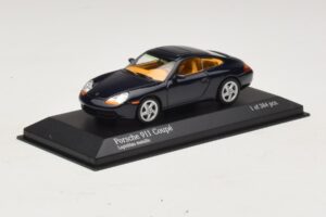 Porsche 911 991 Turbo S Modra Metalik Minichamps 1:43 410062220 Kovina – slika 2 od 4