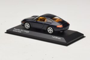 Porsche 911 991 Turbo S Modra Metalik Minichamps 1:43 410062220 Kovina – slika 3 od 4