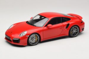 Porsche 911 991 Turbo S Rdeč Minichamps 1:18 110062320 Kovina