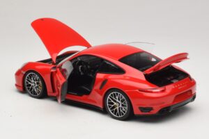 Porsche 911 991 Turbo S Rdeč Minichamps 1:18 110062320 Kovina – slika 5 od 8