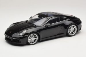 Porsche 911 992 Carrera 4S Črn Minichamps 1:18 WAP0211120R992 Kovina