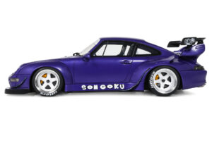 Porsche 911 993 RWB Son Goku Purple GT Spirit 1:18 GT571 Smola – slika 3 od 5