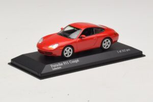 Porsche 911 996 Rdeč Minichamps 1:43 400061181 Kovina – slika 2 od 4