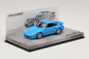 Porsche 911 996 Turbo S 3.6 Jubilejna Izdaja Moder Minichamps 1:43 436069270 Kovina – slika 2 od 5