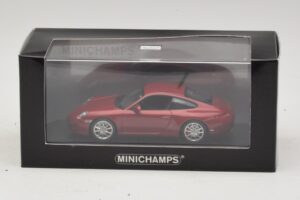 Porsche 911 997 Carrera 4S Red Metallic Minichamps 1:43 400066422 Kovina – slika 4 od 4