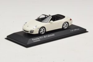 Porsche 911 997 Carrera 4S Kabriolet Bel Minichamps 1:43 400066431 Kovina – slika 2 od 4