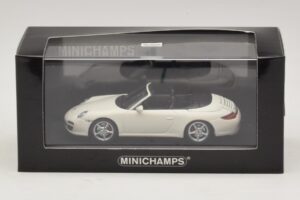 Porsche 911 997 Carrera 4S Kabriolet Bel Minichamps 1:43 400066431 Kovina – slika 4 od 4