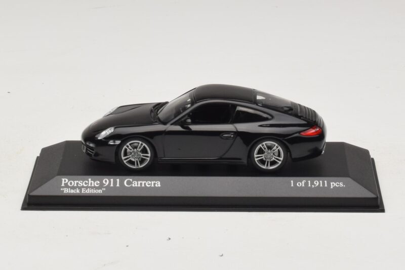 Porsche 911 997 Carrera Black Edition Minichamps 1:43 400066425 Kovina