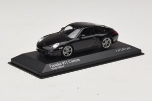 Porsche 911 997 Carrera Black Edition Minichamps 1:43 400066425 Kovina – slika 2 od 4
