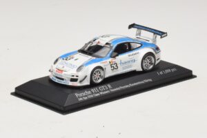 Porsche 911 997 GT3 R #53 Vannelet / Pyroles Class Winners 24 Hours of Spa 2010 Minichamps 1:43 400108953 Kovina – slika 2 od 4