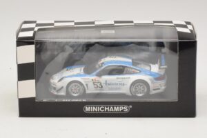 Porsche 911 997 GT3 R #53 Vannelet / Pyroles Class Winners 24 Hours of Spa 2010 Minichamps 1:43 400108953 Kovina – slika 4 od 4