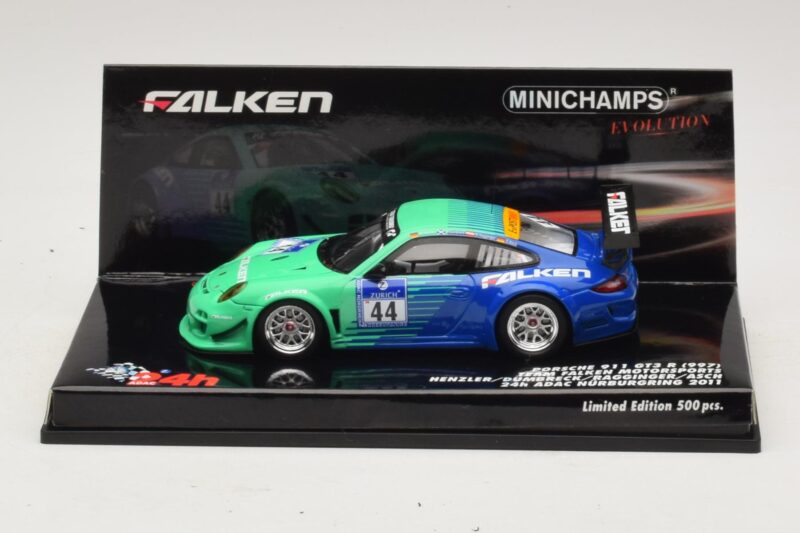 Porsche 911 997 GT3 R Falken #44 Nurburgring 2011 Minichamps 1:43 Porsche 911 997 GT3 R Falken #44 Nurburgring 2011 Minichamps 1:43 447116144 Kovina