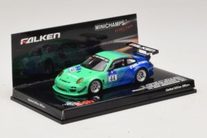 Porsche 911 997 GT3 R Falken #44 Nurburgring 2011 Minichamps 1:43 447116144 Kovina – slika 2 od 5