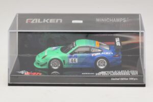 Porsche 911 997 GT3 R Falken #44 Nurburgring 2011 Minichamps 1:43 447116144 Kovina – slika 4 od 5