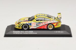 Porsche 911 997 GT3 RS #77 Konopka / Casadei 12 Hours of Sebring 2008 Minichamps 1:43 400086977 Kovina