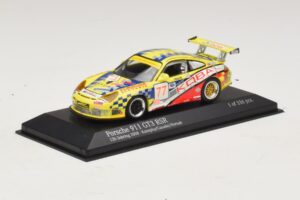 Porsche 911 997 GT3 RS #77 Konopka / Casadei 12 Hours of Sebring 2008 Minichamps 1:43 400086977 Kovina – slika 2 od 4