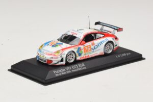 Porsche 911 997 GT3 RSR GT2 #76 R. Narac / J-K. Vernay / P. Pilet 24 Hours of Le Mans 2010 Minichamps 1:43 410106976 Kovina – slika 2 od 4