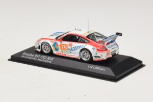 Porsche 911 997 GT3 RSR GT2 #76 R. Narac / J-K. Vernay / P. Pilet 24 Hours of Le Mans 2010 Minichamps 1:43 410106976 Kovina – slika 3 od 4