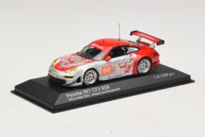 Porsche 911 997 GT3 RSR GT2 #80 S. Neiman / D. Law 24 Hours of Le Mans 2010 Minichamps 1:43 410106980 Kovina – slika 2 od 4