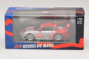 Porsche 911 997 GT3 RSR GT2 #80 S. Neiman / D. Law 24 Hours of Le Mans 2010 Minichamps 1:43 410106980 Kovina – slika 4 od 4