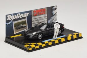 Porsche 911 997 Turbo Cabriolet Črn Top Gear Edition Minichamps 1:43 519436930 Kovina – slika 2 od 5