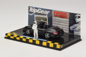 Porsche 911 997 Turbo Cabriolet Črn Top Gear Edition Minichamps 1:43 519436930 Kovina – slika 3 od 5