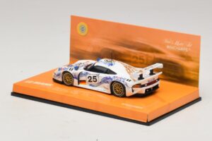 Porsche 911 GT1 #25 B. Wollek / T. Boutsen / H-J. Stuck 24 Hours of Le Mans 1996 Minichamps 1:43 403966625 Kovina – slika 3 od 5