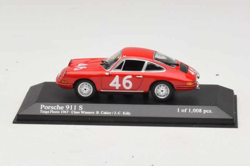Porsche 911 S #46 Cahier / Killy Class Winners Targa Florio 1967 Minichamps 1:43 Porsche 911 S #46 Cahier / Killy Class Winners Targa Florio 1967 Minichamps 1:43 430676746 Kovina