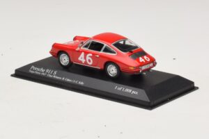 Porsche 911 S #46 Cahier / Killy Class Winners Targa Florio 1967 Minichamps 1:43 430676746 Kovina – slika 3 od 4