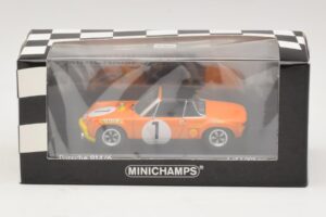 Porsche 914/6 #1 G. Larrousse / H. Marko Winners Marathon de la Route 1970 Minichamps 1:43 400706501 Kovina – slika 4 od 4