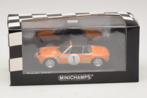 Porsche 914/6 #1 G. Larrousse / J-C. Perramond Rally Monte Carlo 1971 Minichamps 1:43 400716501 Kovina – slika 4 od 4