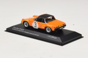 Porsche 914/6 #3 B. Waldegard / O. Andersson Marathon de la Route 1970 Minichamps 1:43 400706503 Kovina – slika 3 od 4