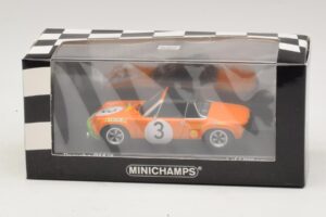 Porsche 914/6 #3 B. Waldegard / O. Andersson Marathon de la Route 1970 Minichamps 1:43 400706503 Kovina – slika 4 od 4