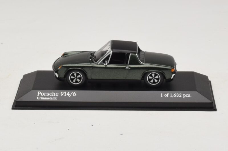 Porsche 914/6 Zelen Minichamps 1:43 Porsche 914/6 Zelen Minichamps 1:43 400065060 Kovina