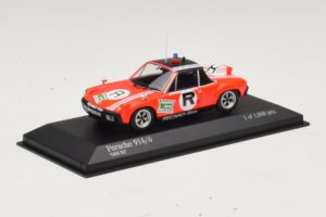 Porsche 914/6 ONS R2 Rdeč Minichamps 1:43 400746500 Kovina – slika 2 od 4