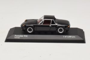 Porsche 916 Črn Minichamps 1:43 400066060 Kovina