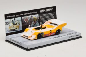 Porsche 917/10 #2 W. Kauhsen Farewell In The Snow Nurburgring 1973 Minichamps 1:43 437736592 Kovina – slika 2 od 5