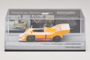 Porsche 917/10 #2 W. Kauhsen Farewell In The Snow Nurburgring 1973 Minichamps 1:43 437736592 Kovina – slika 4 od 5