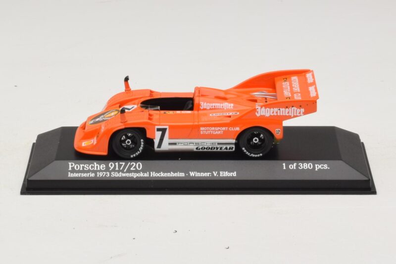 Porsche 917/20 Jägermeister #7 Motorsport Club Stuttgart Interserie 1973 Minichamps 1:43 Porsche 917/20 Jägermeister #7 Motorsport Club Stuttgart Interserie 1973 Minichamps 1:43 437736107 Kovina